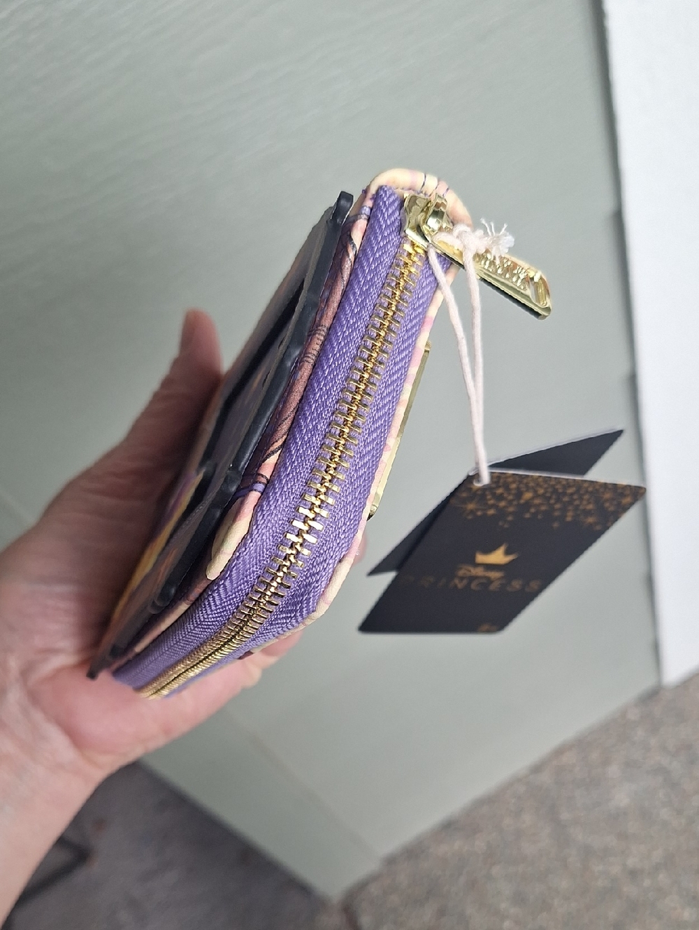 NWT Disney X Loungefly Lenticular Lantern Wallet Tangled Rapunzel - Picture 5 of 11